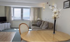 Self catering suite at the Beau Rivage