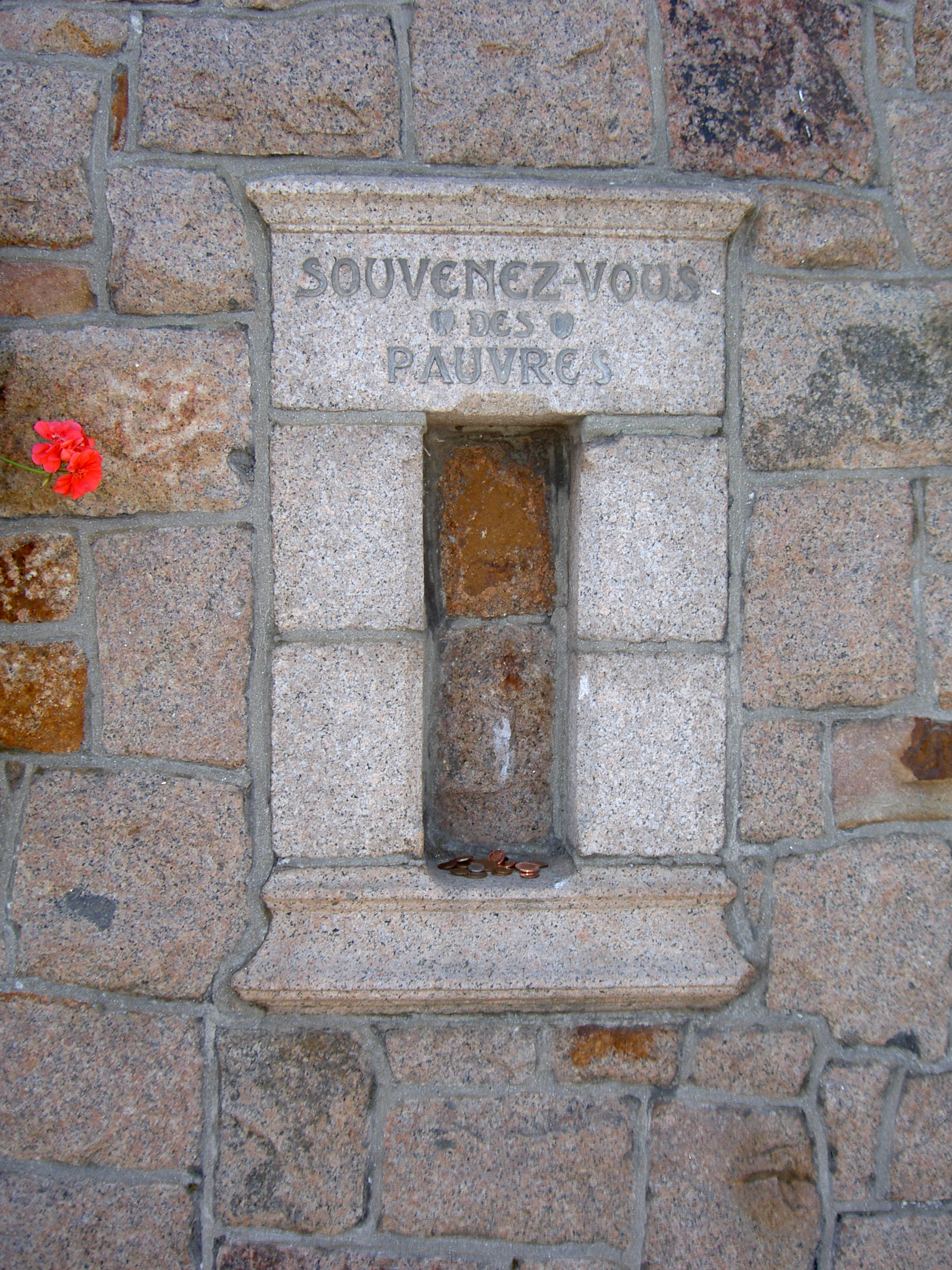 A marker stone