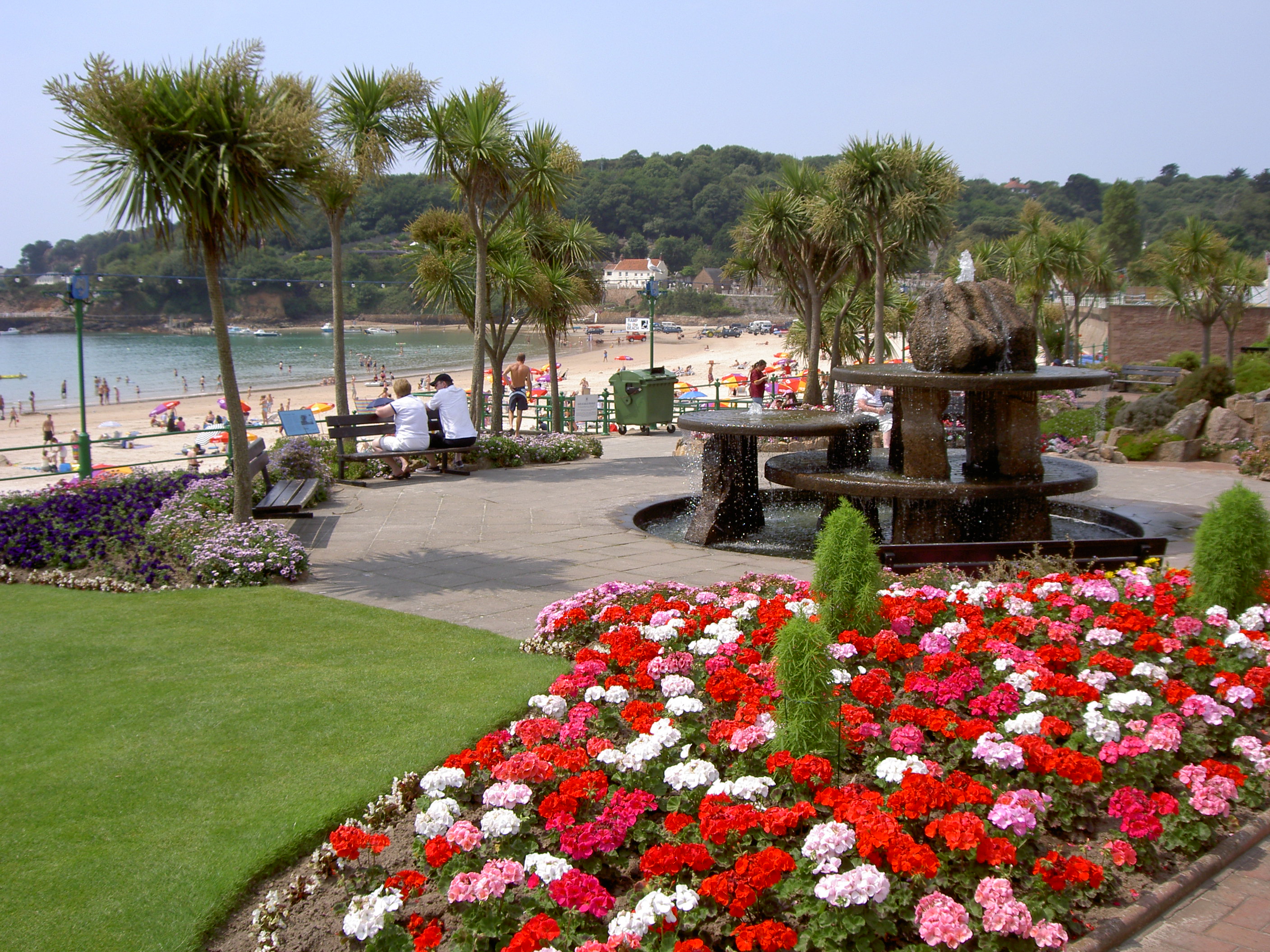 A view of St. Brelade's bay